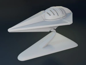 Baby Kal-El in seinem 3D-Druckmodell einer Rakete 3D Druckmodell