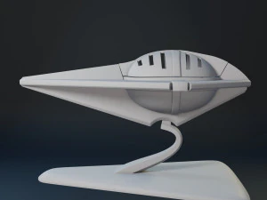 Baby Kal-El in his rocket 3D print model 3D Print Model