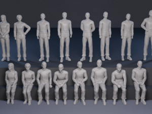 Incredible set of figurines based on the movie Stark Trek 3D print model 3D Print Models