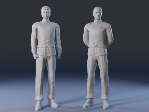 Incredible set of figurines based on the movie Stark Trek 3D print model Model do druku 3D