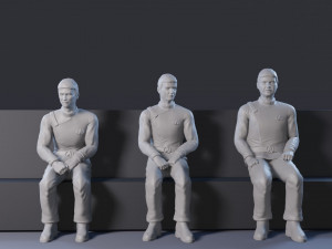 Incredible set of figurines based on the movie Stark Trek 3D print model Model do druku 3D