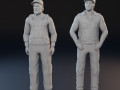 Characters from The Dukes of Hazzard 3D print model 3D Print Models