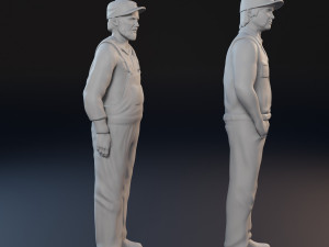 Characters from The Dukes of Hazzard 3D print model 3D 프린트 모델