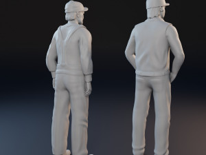 Characters from The Dukes of Hazzard 3D print model 3D 프린트 모델