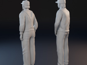 Characters from The Dukes of Hazzard 3D print model 3D 프린트 모델