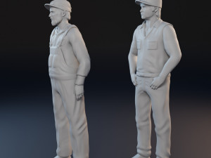 Characters from The Dukes of Hazzard 3D print model 3D 프린트 모델