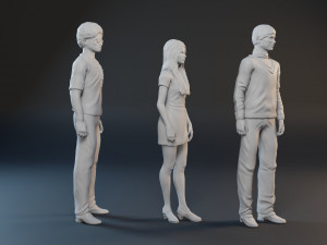 The Mod Squad 1968 3D print model 3Dプリントモデル