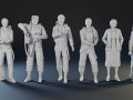 Ghostbusters characters 3D print model 3D Print Models