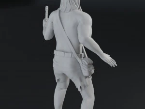 Kamandi the last boy on Earth 3D print model 3D Print Model