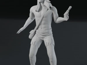 Kamandi the last boy on Earth 3D print model 3D Print Model