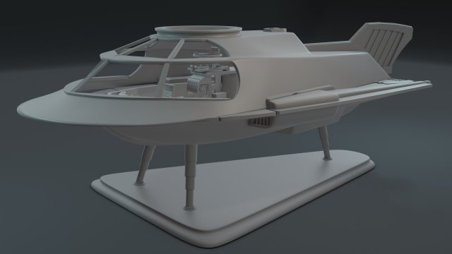 Fantastic voyage 1966 3D print model Modello di stampa 3D .c4d .max .obj .3ds .fbx .stl .blend 