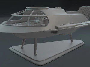 Fantastisches 3D-Druckmodell der Reise von 1966 3D Druckmodell