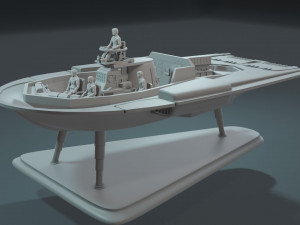 Fantastic voyage 1966 3D print model Modello di stampa 3D