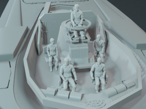 Fantastic voyage 1966 3D print model Modello di stampa 3D