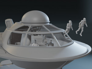 Fantastic voyage 1966 3D print model Modello di stampa 3D