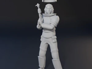 Ellen Ripley 3D print model 3D Print Model