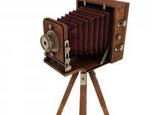 retro camera Model 3D