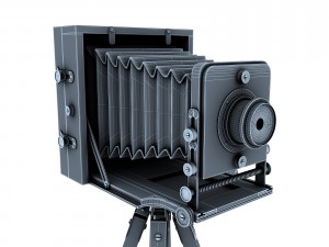 retro camera Model 3D