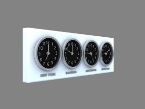 clock Model 3D