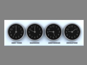 clock Model 3D