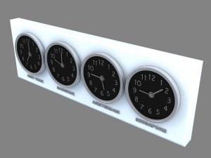 clock Model 3D