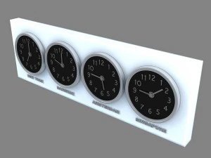 clock 3D Model