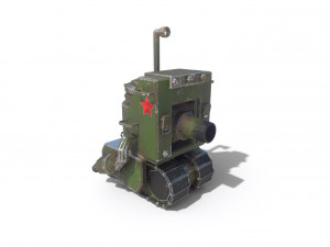tank low-poly 3D Model