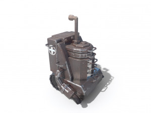 tank low-poly 3D Model