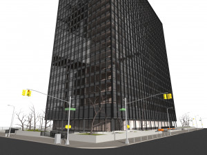 street chicago 3D-Modell