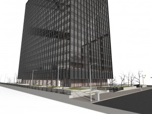 street chicago 3D-Modell
