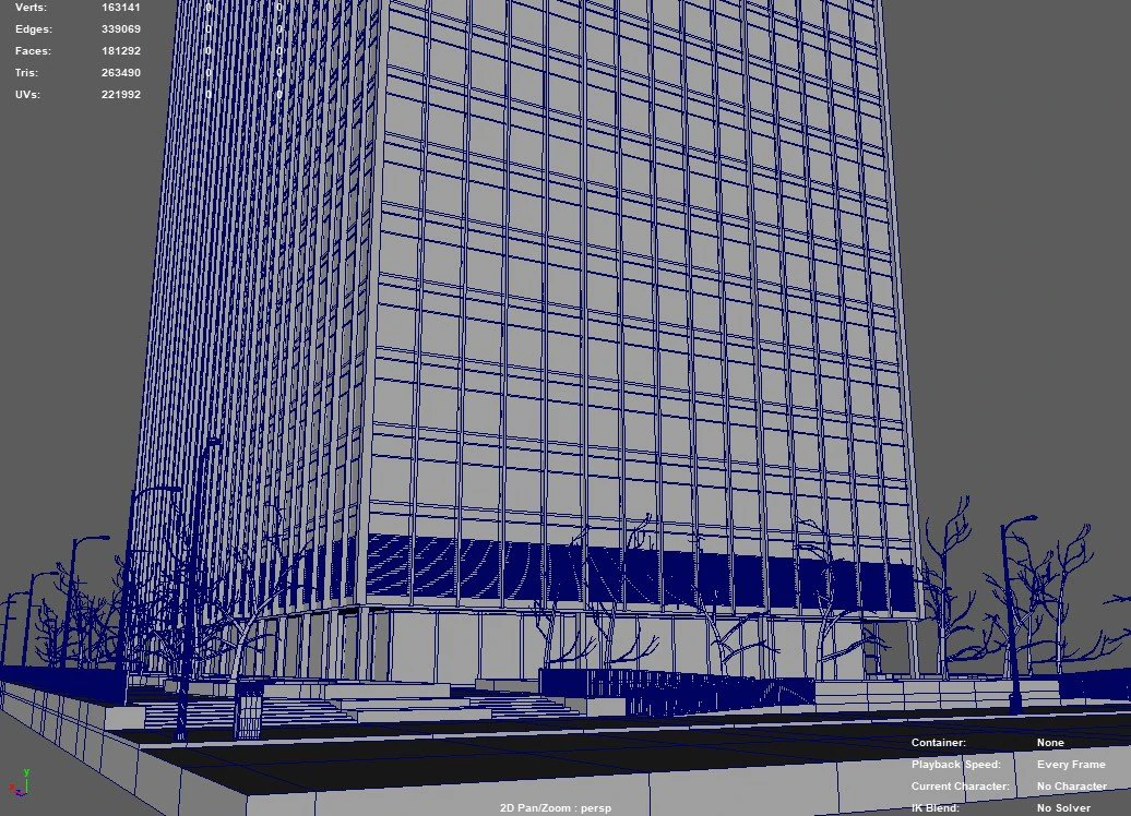 street chicago 3D Model .c4d .max .obj .3ds .fbx .stl .blend 