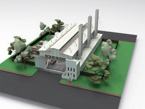 garage shed depot Modelo 3D