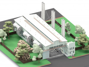garage shed depot Modelo 3D