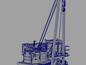 Tractor pipelayer Modello 3D