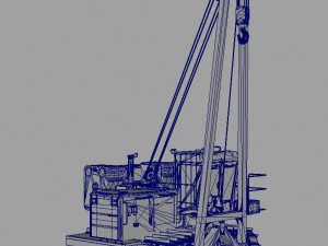 Tractor pipelayer 3D Model