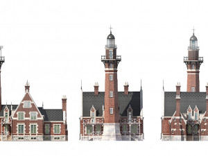 project light house 3D Model