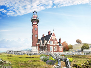 project light house Model 3D
