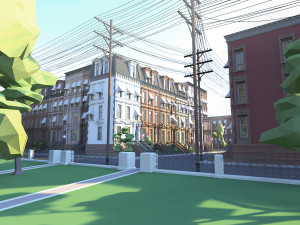 nyc city distric 3D मॉडल