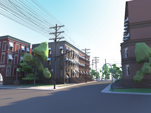 nyc city distric Model 3D
