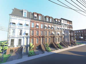 nyc city distric Model 3D