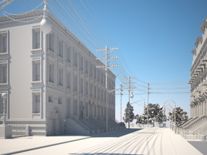 nyc city distric Model 3D