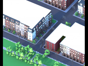 nyc city distric Model 3D