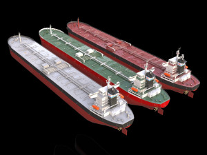 oil tanker Modèle 3D