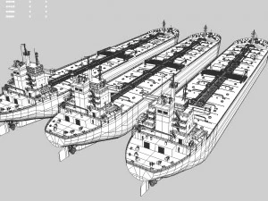 oil tanker 3D Model