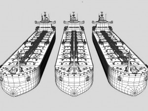 oil tanker Modèle 3D