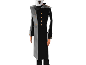 character soldiers low poly 3D मॉडल
