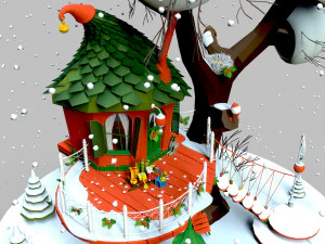 Christmas 3D Model