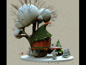 Christmas 3D Model