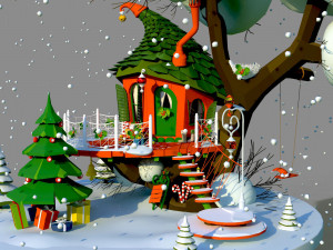 Christmas 3D Model