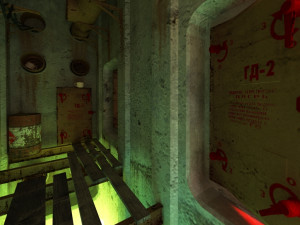 Game interior ruin storage low-poly 3Dモデル